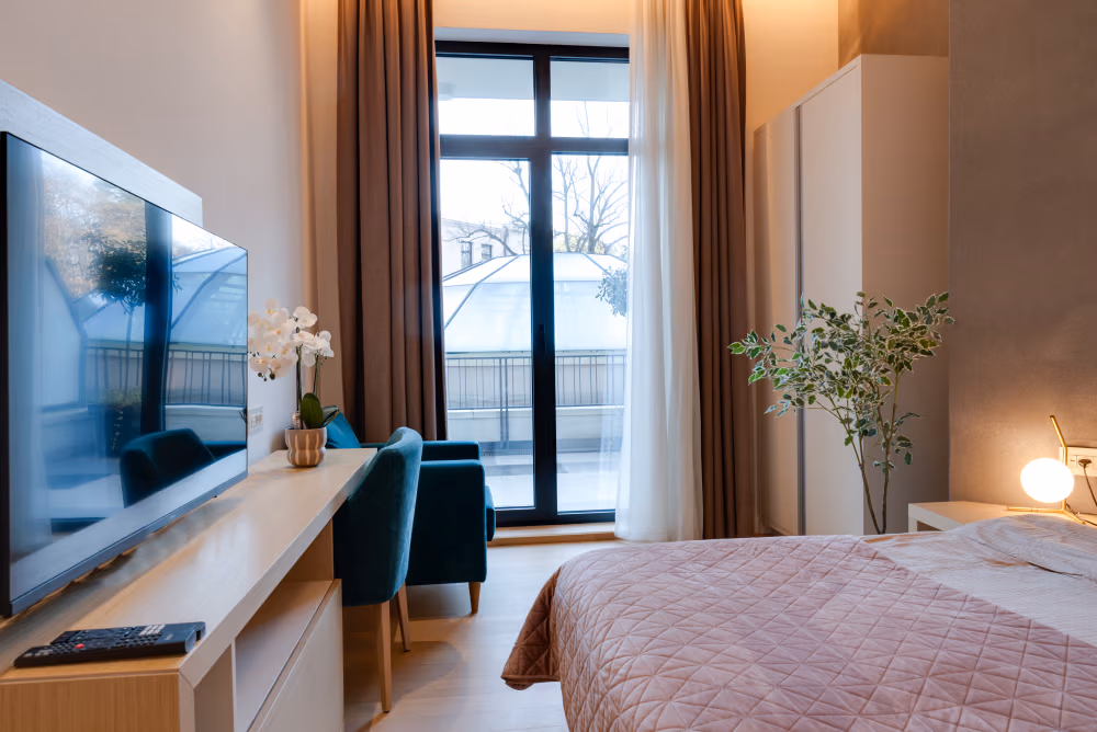 Deluxe one Bedroom Apartment with Terrace